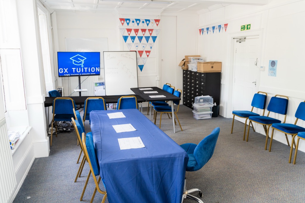 GX Tuition classroom at Gerrards Cross Community Association